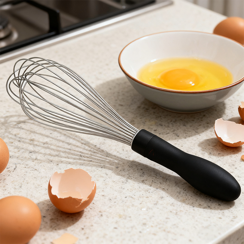 Corrosion Resistance 304 Stainless Steel 7 Wire Egg Beater Non Toxic