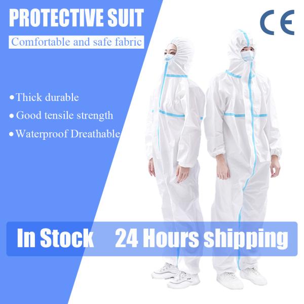 Antibacterial Disposable Medical Gowns Isolation Invasion Staff Protective Clothing