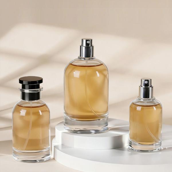 Machine Craft Decorative Glass Scent Container Perfume Glass Bottle Engineered for Aroma Diffusion and Stylish Packaging
