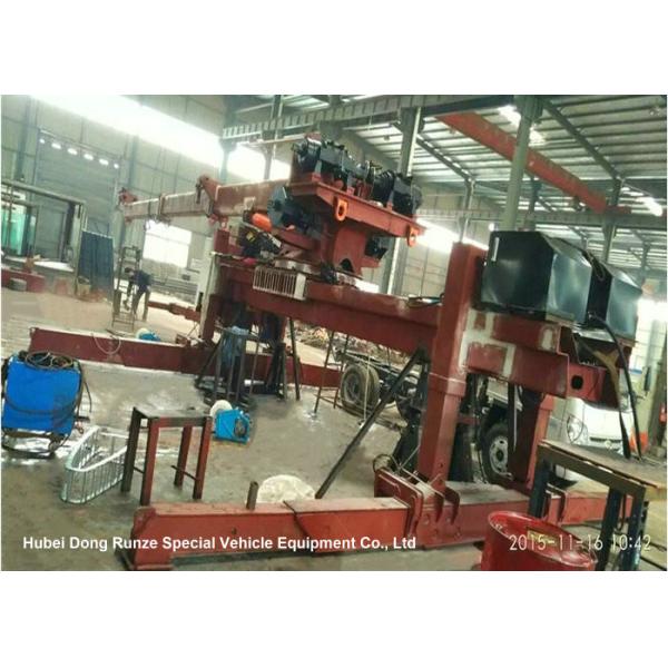 40 Ton 360 Degree Rotary Recovery Truck Body / Steel Wrecker Towing Body