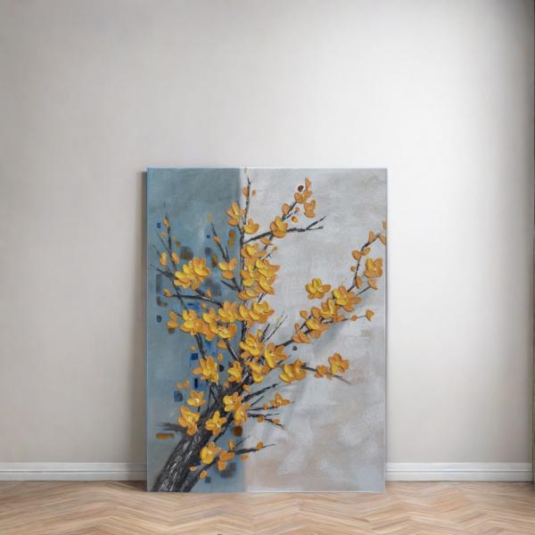 Modern Home Decor Oil Painting Landscape Abstract Textured Canvas Wall Hanging Artwork
