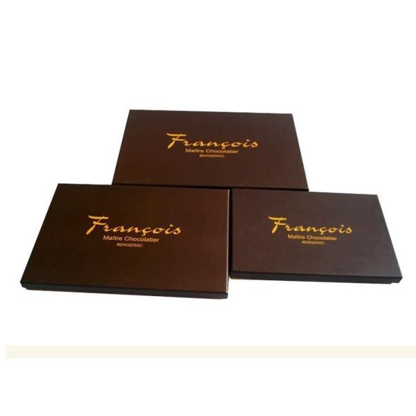 Chocolate Cardboard Box , Printed Cardboard Box Packaging For Chocolate