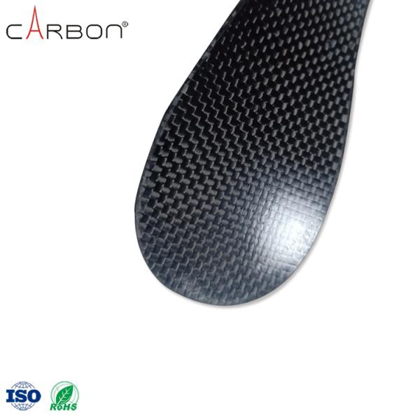 Customized Logo Carbon Fiber Insole for Flat Feet Heat Moldable High Arch Foot Support