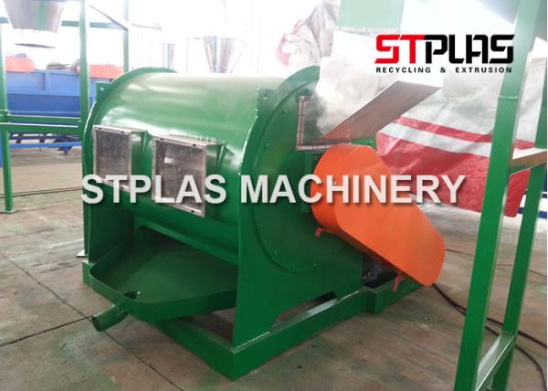 PET o plástico da garrafa que lava reciclando a máquina com a arruela quente 1000kg/h do vapor do gás