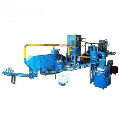 800-1000kg/H AC Radiator Recycling Plant Car Radiator Separating Machine