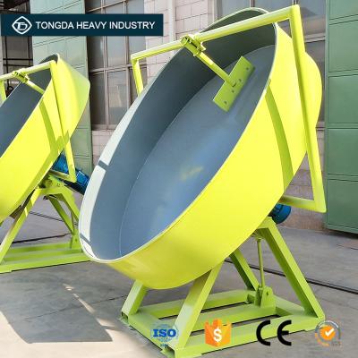 1.5TPH Disc Granulator Organic Fertilizer Equipment 11KW Pan Pelletizer