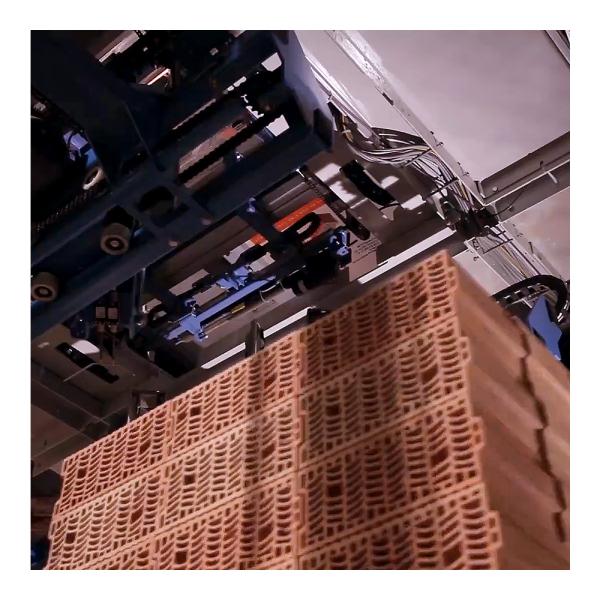Automatic Brick Bundling System - Dust-Proof Shrink Film Wrapping for Brick Plants