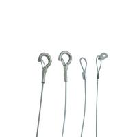 Steel Wire Rope Sling With Hook For Lighting Display And Hanging
