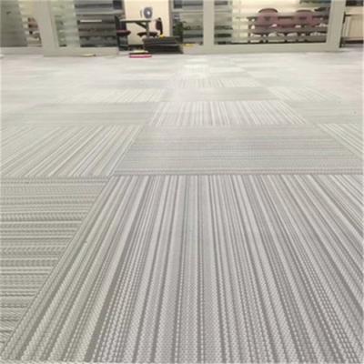 PVC Woven Vinyl Flooring Office Use , Durable 20% Glass Fiber Vinyl Flooring