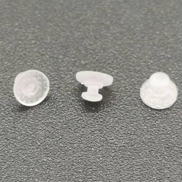 Ceramic Resin Clear Buttons Round 10 pcs per Pack Orthodontic Aesthetic Lingual Buttons