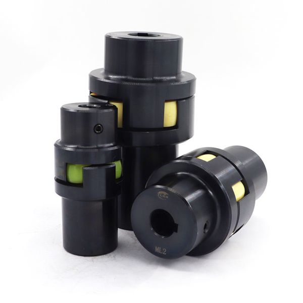 OEM Customized Five-Point Design Flexible Steel Rectangular Spline Shaft Coupling with Keyway Tapered Structure and 2000n-m Rated Torque
