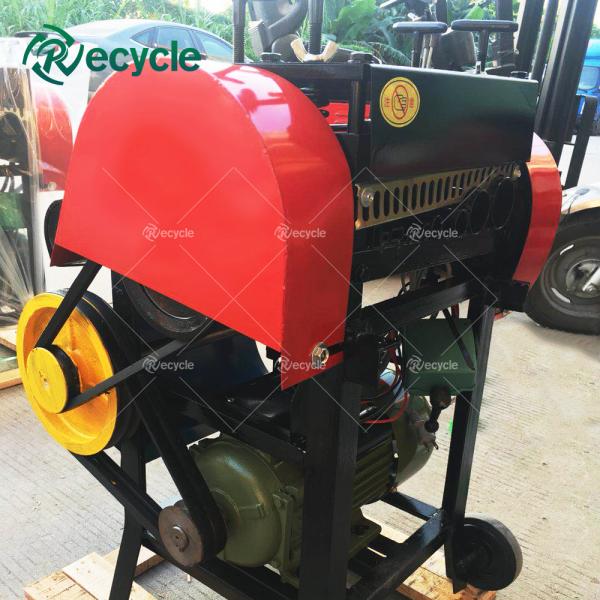 200-1000 Kg/d Capacity Professional Copper Wire Cable Peeling Machine with 99.99% Separation Rate
