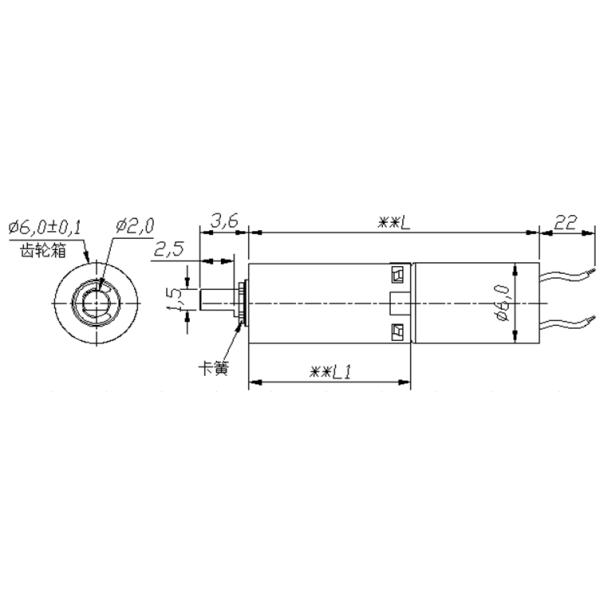 3V OD6mm Micro Planetary Gearbox For Insulin Pump Wih 907rpm Rated Speed