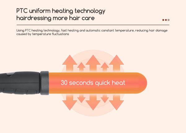 Custom Curling Irons And Hair Straighteners , Fast Heating Ceramic Curling Irons