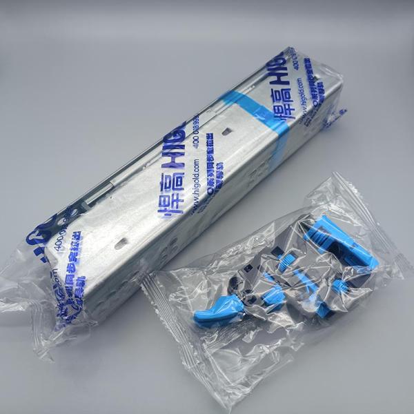 Screw On Installation Type Telescopic Cabinet Drawer Slide 0.5 Inches Thickness Durable Performance