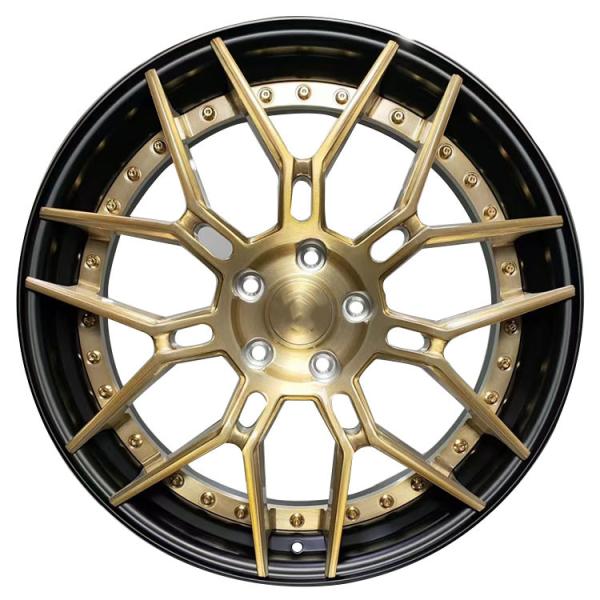 2piece Custom Forged Wheels for Ferrari F430 458 F12 Porsche 911 718 AMG Rims