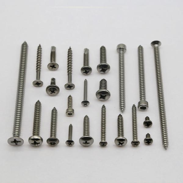 Stainless steel self-tapping screws customized