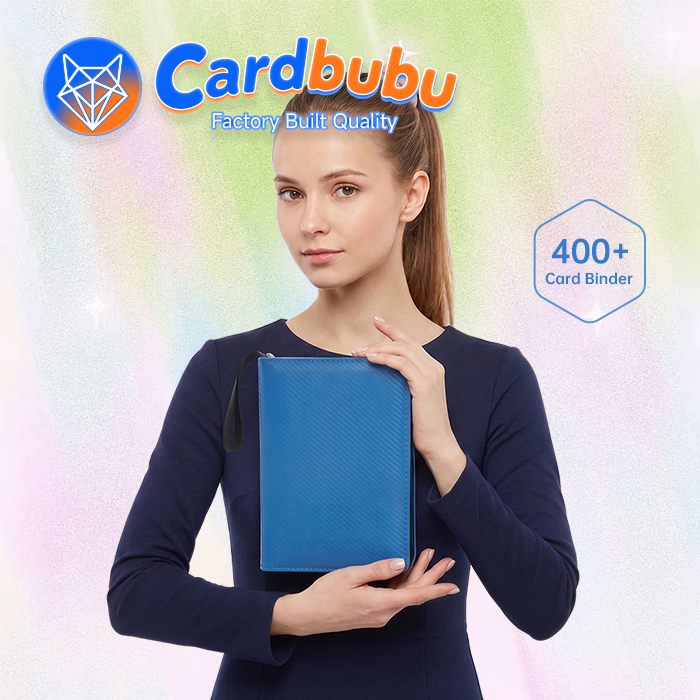 400-Pocket Trading Card Binder Manufacturer for Bulk Orders Custom Branding MTG