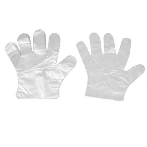 Dust Resistant Disposable Plastic Gloves Low Density Polyethylene  For Food Service