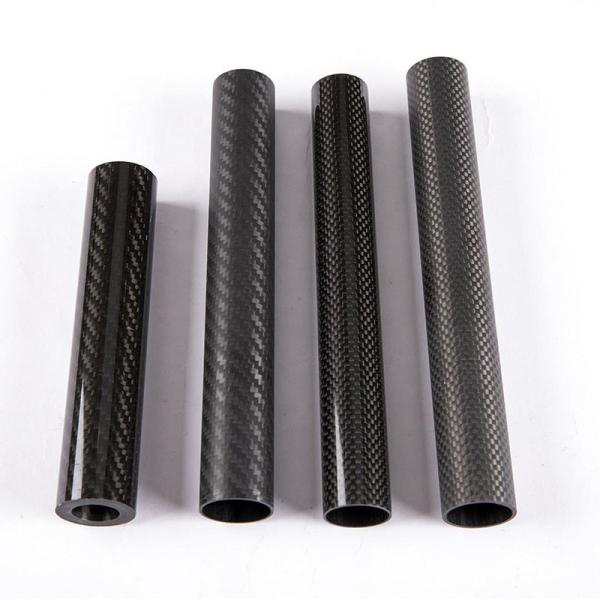 Full Carbon Fiber Matte Pipes 100% Carbon Fiber Tube Pipe Customize Sizes