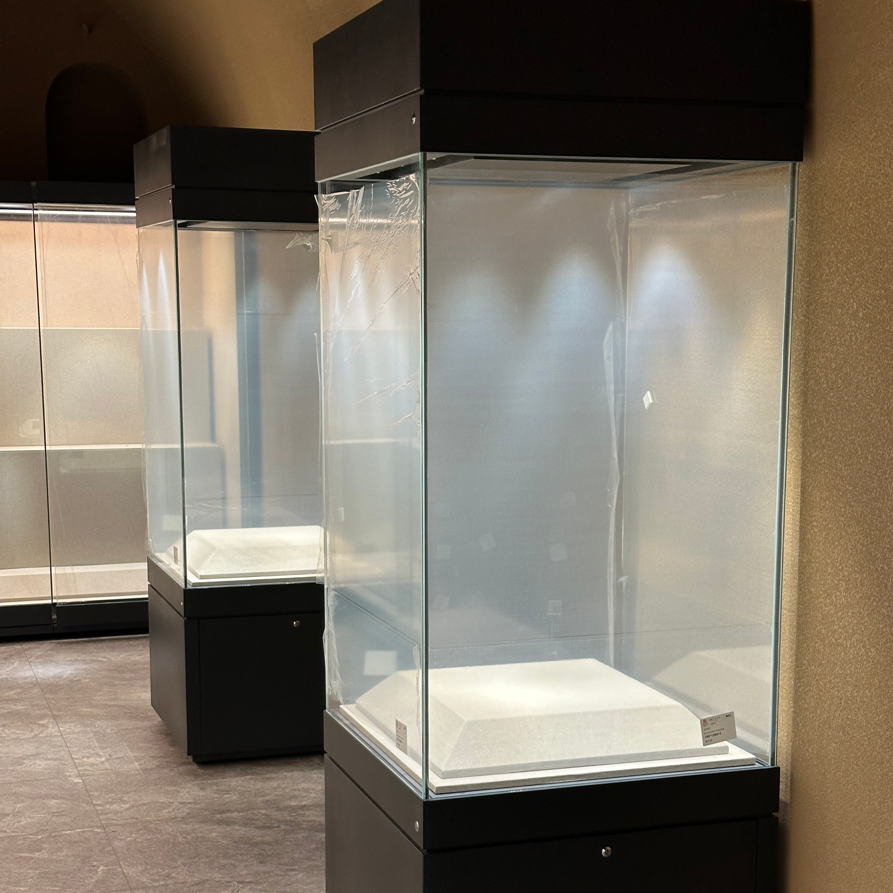 Powder Coating Museum Display Cases OEM ODM Exhibit Display Cases