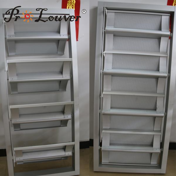 Aluminum louver, exterior louver, aerowing louver blades for architecture facades