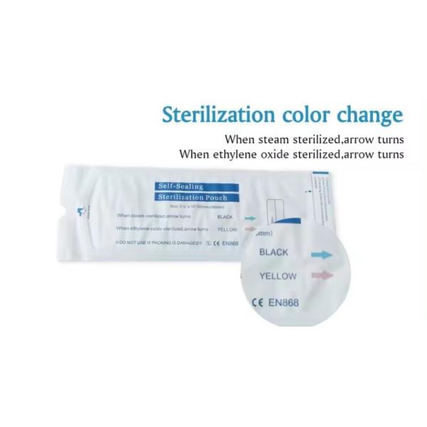Bolsas de esterilización de diferentes tamaños Bolsas de esterilización de sello dental desechables Bolsa de esterilización