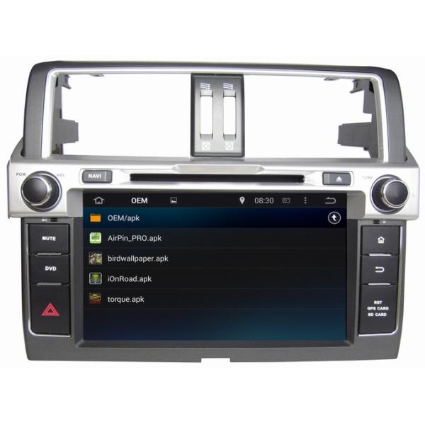 Ouchuangbo Car Radio GPS Navigation Stereo Android 4.4 System for Toyota Prado 2014 DVD Multimedia Kit OCB-8022D