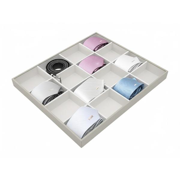 Handmade Modular Velvet Jewelry Drawer Organizer Closet Drawer Insert