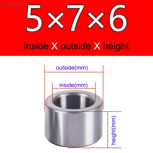 Turning Aluminum CNC Billet Parts Brass Bushings Rubber Bronze Nylon Bushing