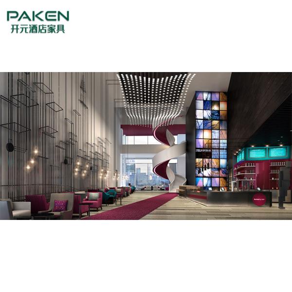 Mobília moderna luxuosa do hotel da estrela do estilo cinco da área pública