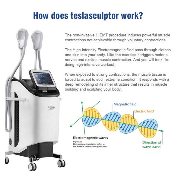 тело 300us Emslim уменьшая интенсивность машины Massager высокую электромагнитную