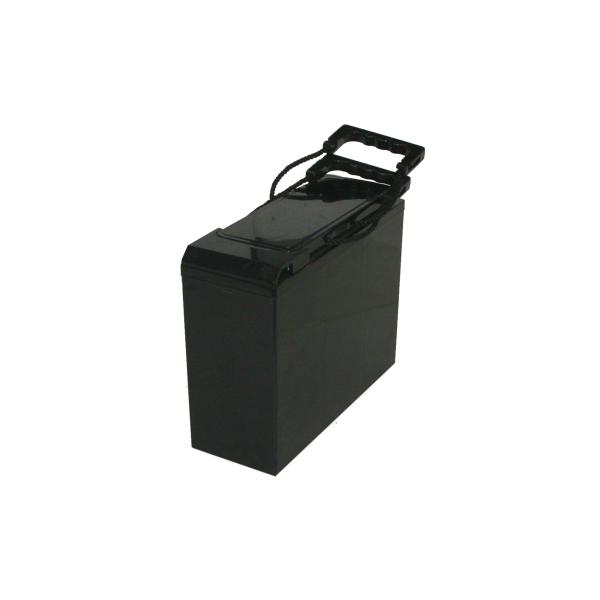 12V55AH Front Terminal AGM Battery with 12 Years Design Life and Front Access Terminal for Narrow Space