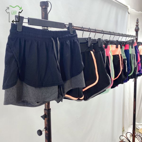 Second Hand Women Sports Shorts Breathable Quick Drying Mixed Clothing For Women