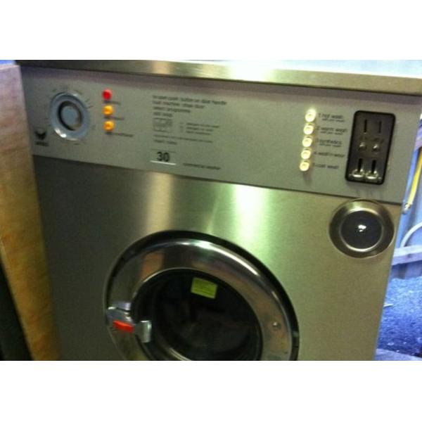 SS304 Programmable Industrial Front Load Washing Machine High Stability