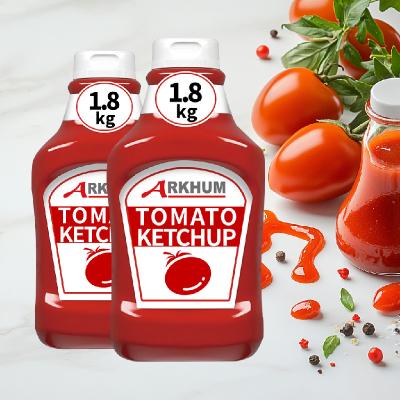 3kg Vitamin A Healthy Ketchup Canned Tomato Sauce With Italian Seasoning