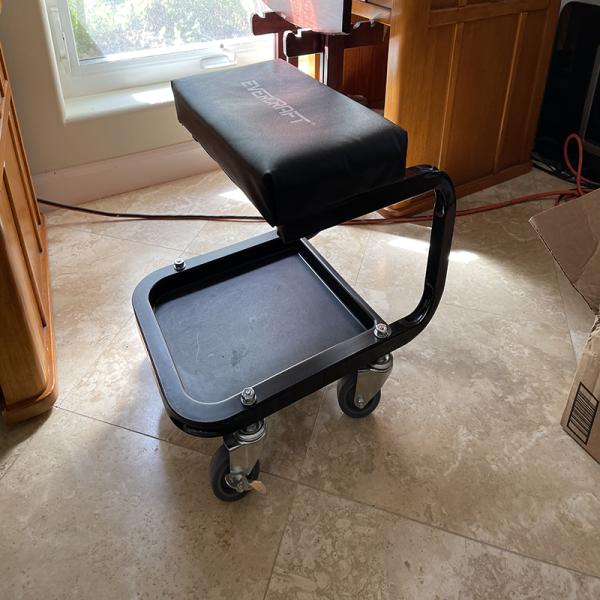 Black Polyurethane Heavy Duty Wheels Retractable Wheels For Workbench