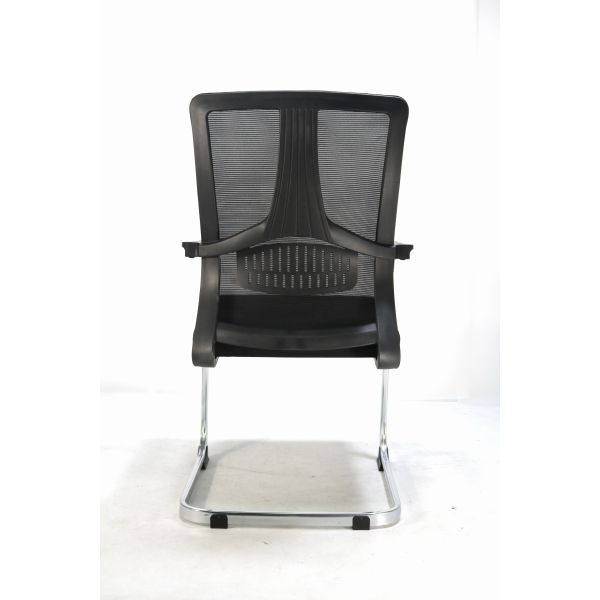 Visitor Gaming Office Mesh Chair Low Back With 1.2mm Chrome Leg
