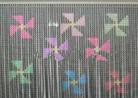 double diviseur de pièce de cafés de restaurants de décoration de rideau en maillon de chaîne de crochet de 1.9mm