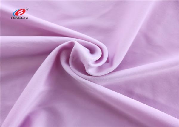 220GSM Tissu tricoté en spandex de polyester pour vêtements de sport