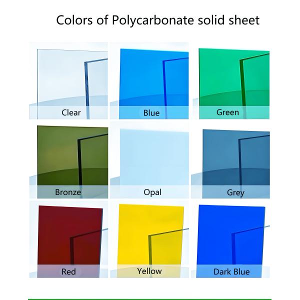 2mm Grey 4feet-7feet Polycarbonate Roofing Sheets Withstand Extreme Weather Conditions For Longevity And Durability