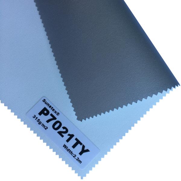 Silver Coating Fire Retardant Window Blinds Fabric 320g/M2