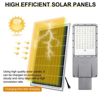 Aluminum Alloy Solar LED Street Lights Warm White DC12V IP65 Wall Mounted