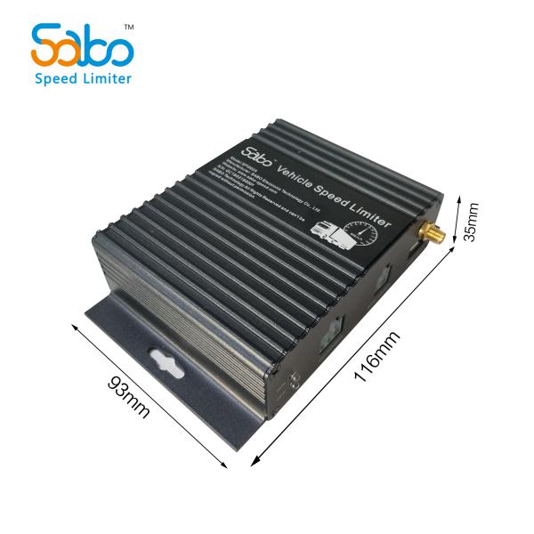 Black Geo Fence 50 HZ Over Speed Alarm Bus Speed Limiter