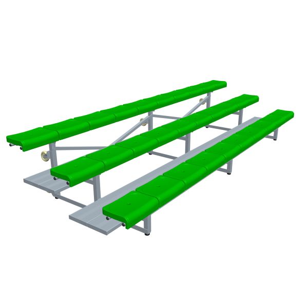 Sports Venues Outdoor Metal Bleachers Aluminum Alloy