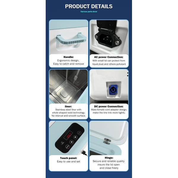 100-240В 12V/24V медицинский холодильник холодильник для хранения холодильник -86C портативный холодильник