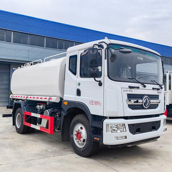 D9 LHD 4x2 12000 Liters Water Tanker Truck with Wheels and Diesel Fuel Type