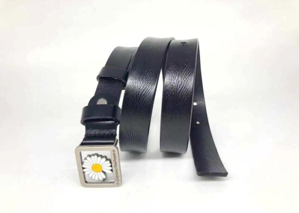 Cow Hide Daissy 23mm Width Ladies Buckle Belt
