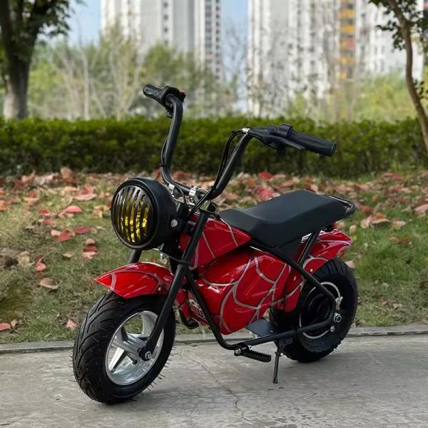 36V Electric Mini Scooter for Kids Bike Dis-brake and Aluminum Alloy Fork Material