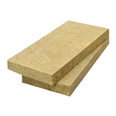 2400mm Length Exterior Wall Insulation Rock Wool Slab / Fireproof Rock Wool Insulation Material